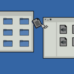 Copy files in the Linux terminal