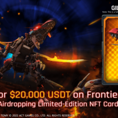 ZOIDS WILD NFT ARENA Launches Frontier Test Today