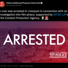 “Pro Camcorder Pirate” Arrested in Govt, Police & UK Cinema Chain Operation