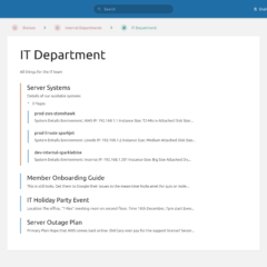 Document with BookStack, an open source Confluence alternative