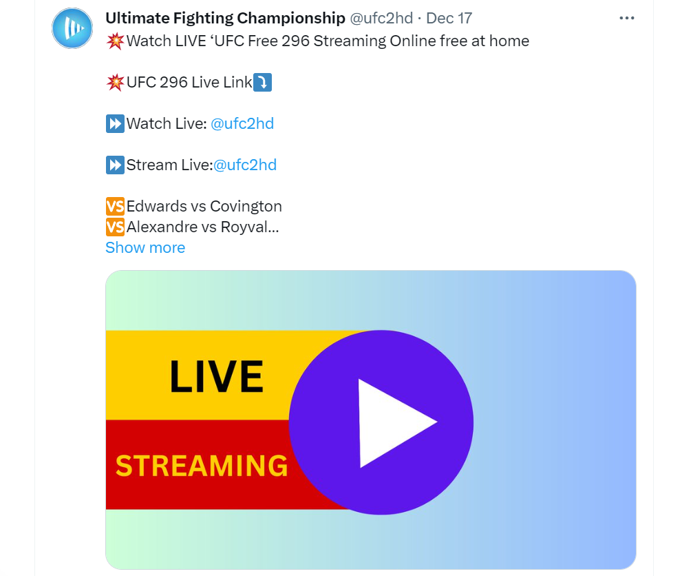 watch ufc free