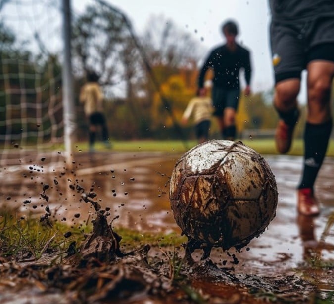 mud ball football