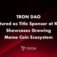 TRON DAO Featured as Title Sponsor at KBW, Showcases Growing Meme Coin Ecosystem