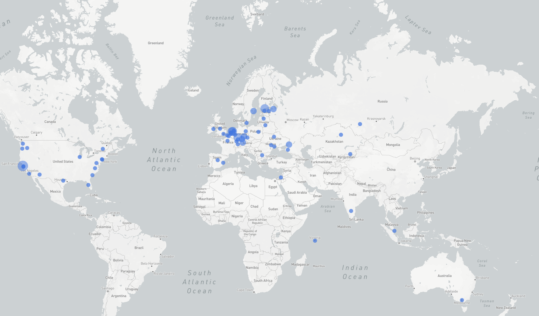 ipinfo-russia - vpn map